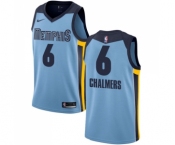 Youth Nike Memphis Grizzlies #6 Mario Chalmers Swingman Light Blue NBA Jersey Statement Edition