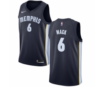 Youth Nike Memphis Grizzlies #6 Shelvin Mack Swingman Navy Blue NBA Jersey - Icon Edition