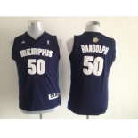 youth nba memphis grizzlies #50 randolph blue[revolution 30 swingman]