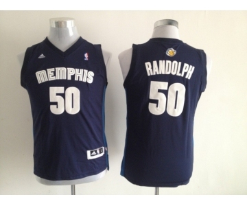 youth nba memphis grizzlies #50 randolph blue[revolution 30 swingman]