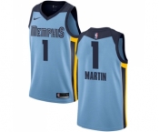 Women's Nike Memphis Grizzlies #1 Jarell Martin Swingman Light Blue NBA Jersey Statement Edition