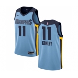 Women's Nike Memphis Grizzlies #11 Mike Conley Swingman Light Blue NBA Jersey Statement Edition