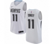 Women's Nike Memphis Grizzlies #11 Mike Conley Swingman White NBA Jersey - City Edition