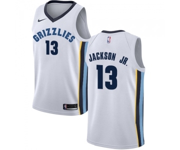 Women's Nike Memphis Grizzlies #13 Jaren Jackson Jr. Swingman White NBA Jersey - Association Edition