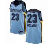 Women's Nike Memphis Grizzlies #23 Ben McLemore Authentic Light Blue NBA Jersey Statement Edition