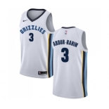 Women's Nike Memphis Grizzlies #3 Shareef Abdur-Rahim Authentic White NBA Jersey - Association Edition