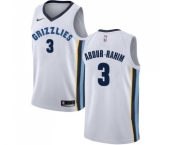 Women's Nike Memphis Grizzlies #3 Shareef Abdur-Rahim Authentic White NBA Jersey - Association Edition