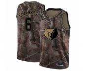 Women's Nike Memphis Grizzlies #6 Mario Chalmers Swingman Camo Realtree Collection NBA Jersey