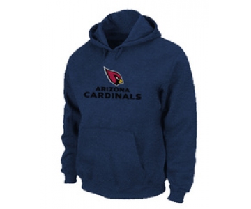 Arizona Cardinals Authentic Logo Pullover Hoodie D.Blue