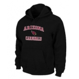 Arizona Cardinals Heart & Soul Pullover Hoodie Black