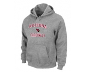 Arizona Cardinals Heart & Soul Pullover Hoodie Grey