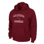 Arizona Cardinals Heart & Soul Pullover Hoodie Red