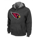 Arizona Cardinals Logo Pullover Hoodie D.Grey