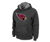 Arizona Cardinals Logo Pullover Hoodie D.Grey