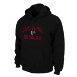 Atlanta Falcons Heart & Soul Pullover Hoodie D.Blue