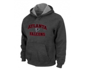 Atlanta Falcons Heart & Soul Pullover Hoodie D.Grey