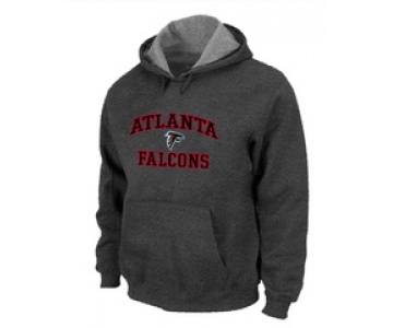 Atlanta Falcons Heart & Soul Pullover Hoodie D.Grey