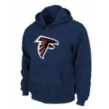 Atlanta Falcons Logo Pullover Hoodie D.Blue