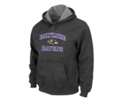 Baltimore Ravens Heart & Soul Pullover Hoodie D.Grey