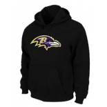 Baltimore Ravens Logo Pullover Hoodie black