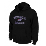 Buffalo Bills Heart & Soul Pullover Hoodie Black