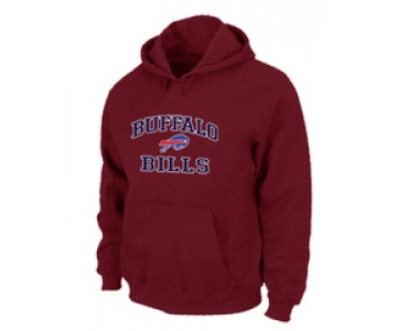 Buffalo Bills Heart & Soul Pullover Hoodie Red