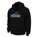 Carolina Panthers Authentic Logo Pullover Hoodie Black