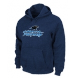 Carolina Panthers Authentic Logo Pullover Hoodie D.Blue