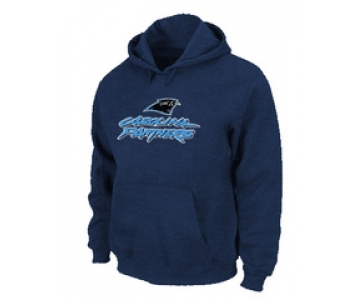 Carolina Panthers Authentic Logo Pullover Hoodie D.Blue