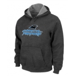 Carolina Panthers Authentic Logo Pullover Hoodie D.Grey