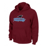 Carolina Panthers Authentic Logo Pullover Hoodie RED