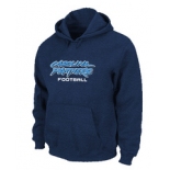 Carolina Panthers Authentic font Pullover Hoodie D.Blue