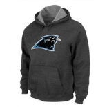 Carolina Panthers Logo Pullover Hoodie D.Grey