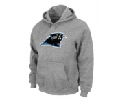 Carolina Panthers Logo Pullover Hoodie Grey