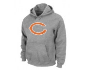 Chicago Bears Logo Pullover Hoodie Grey