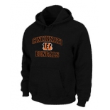 Cincinnati Bengals Heart & Soul Pullover Hoodie Black