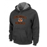 Cincinnati Bengals Heart & Soul Pullover Hoodie D.Grey