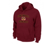 Cincinnati Bengals Heart & Soul Pullover Hoodie Red