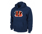 Cincinnati Bengals Logo Pullover Hoodie D.Blue