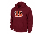 Cincinnati Bengals Logo Pullover Hoodie RED