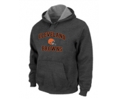 Cleveland Browns Heart & Soul Pullover Hoodie D.GREY