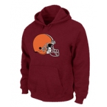 Cleveland Browns Logo Pullover Hoodie RED