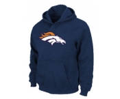 Denver Broncos Logo Pullover Hoodie D.Blue