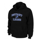 Detroit Lions Heart & Soul Pullover Hoodie Black