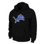 Detroit Lions Logo Pullover Hoodie black