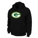 Green Bay Packers Logo Pullover Hoodie black