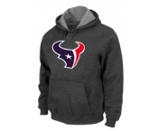 Houston Texans Logo Pullover Hoodie D.Grey