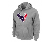 Houston Texans Logo Pullover Hoodie Grey