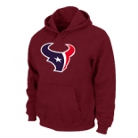 Houston Texans Logo Pullover Hoodie RED