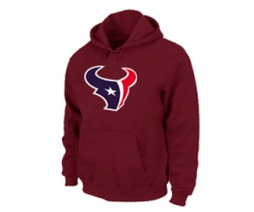 Houston Texans Logo Pullover Hoodie RED